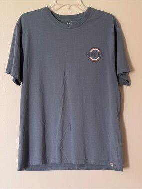 Hurley Slate Blue Crew Neck Short Sleeve Tee